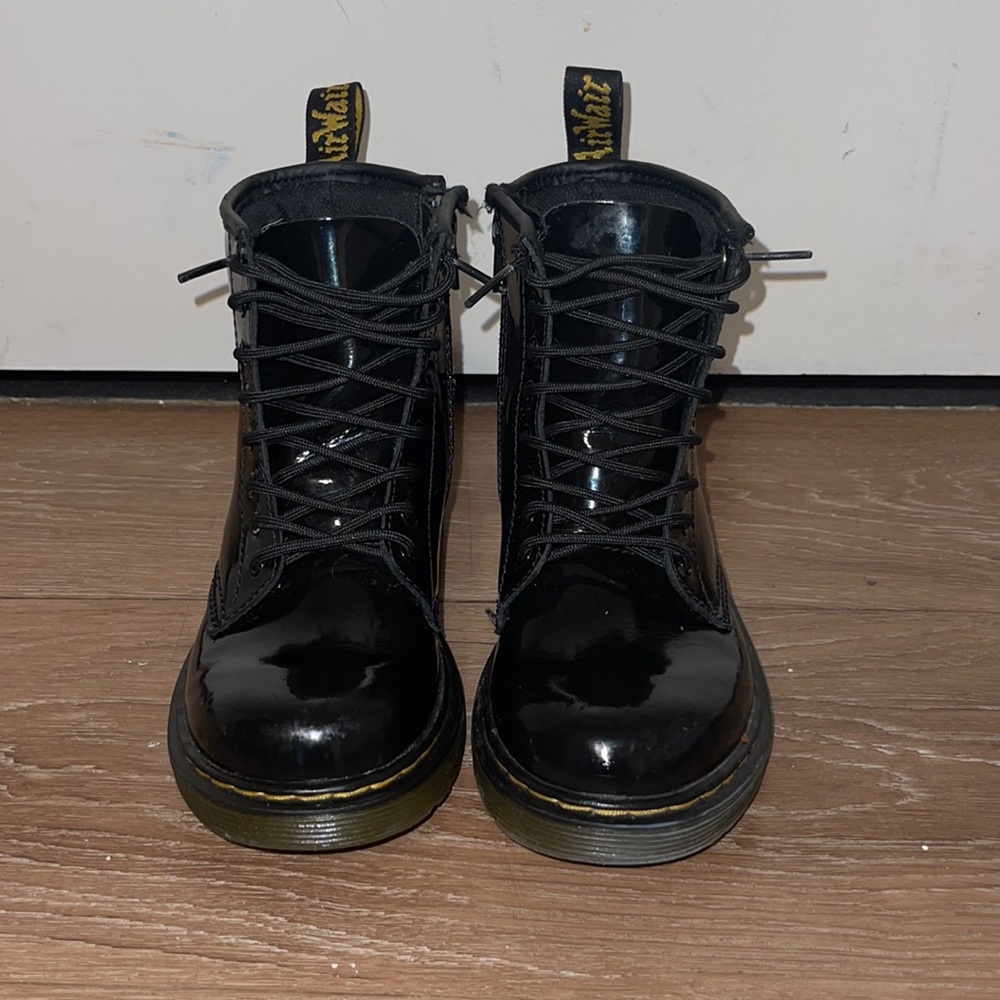 Girls Black Dr. Martens Size 2